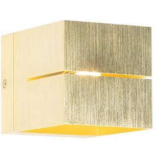 Moderne væglampe guld 9,7 cm - Transfer Groove