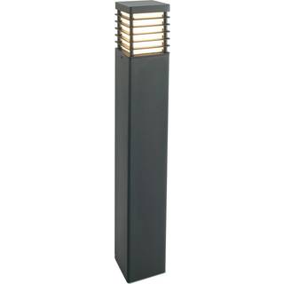 Norlys Halmstad LED pullert, stor, IP65, sort