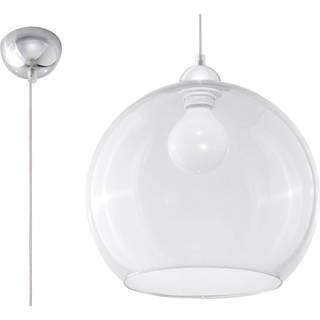 Hængende lampe BALL gennemsigtig