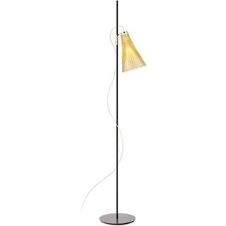 Kartell K-lux Gulvlampe / Straw Yellow - Gulvlamper Pulverlakeret Stål Sort - 09425NP