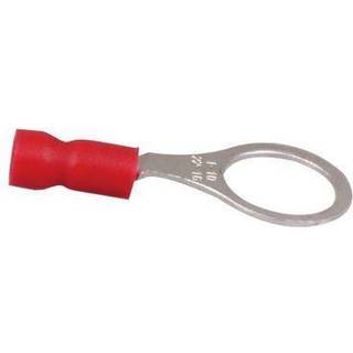 Ringkabelsko, Ø6.4 mm, passer kabel 4 - 6 mm², 10-pack, gul