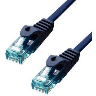 ProXtend CAT6A U/UTP CU LSZH Ethernet Cable Blue 3m