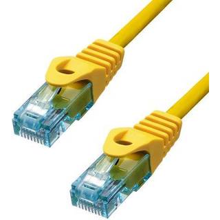 ProXtend CAT6A U/UTP CU LSZH Ethernet Cable Yellow 3m