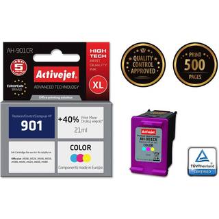ACTION S.A. ActiveJet AH-901CR Premium - Blækpatron Cyan, Magenta, Gul