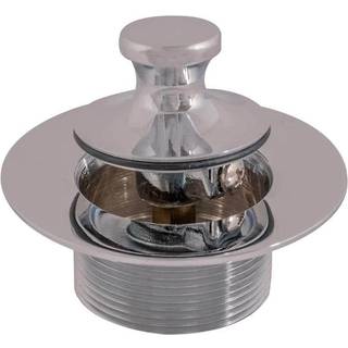 EZ-FLO LIFT-N-TURN BOADTOW Drain Assembly Kit med O-ring forseglet 1-5/8 tommer x 14 Fine tr?dkromet 35250