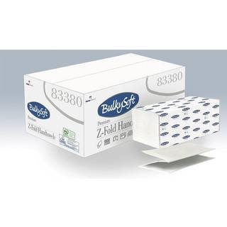 Bulky Soft Premium 2-lags 24cm Z-Fold håndklædeark, 3750 ark
