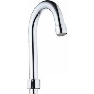 Børma forkromet C-tud 3/4" 110 mm