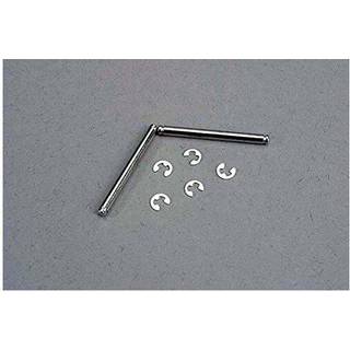 Suspension pins, 2.5x29mm (king pins) w/ e-clips (2) (strengthens caster blocks)