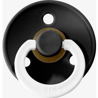 BIBS Rund Colour Sut - Str. 2 - Naturgummi - GLOW - Black