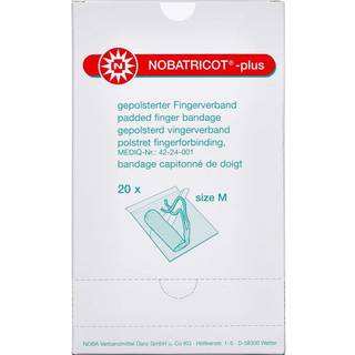 Nobatricot Plus fingerforbinding sterilt - 20 stk.