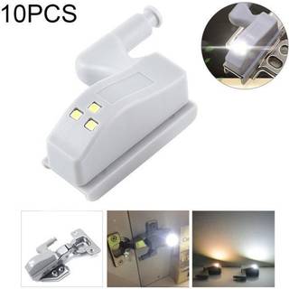 Sensor-LED-skabslampe / garderobedørslampe - 10-pak