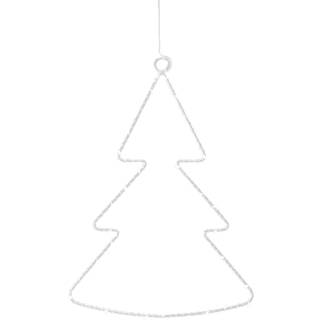 Liva Juletræ H 30cm Hvid 40 LED
