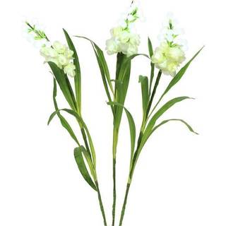 Europalms Arum set, 3 branches with LEDs white 85cm lysdioder grene hvid med