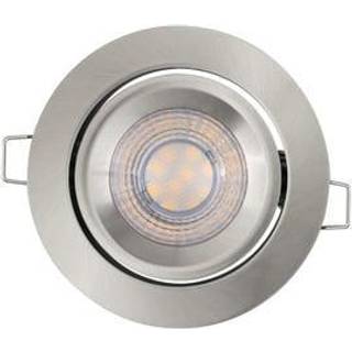 LEDVANCE Simple Dim LED-spotlight i sæt med 3, nikkel