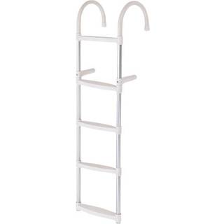 Foldbar badestige Nuova Rade, aluminium, 5 trin, 136 cm, 35 cm