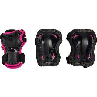 Rollerblade Skate Gear Beskyttelsessæt Junior Sort/Pink