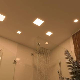 Paulmann LED-panel Veluna 3.000K kantet, 18,5cm