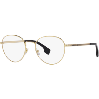 Versace Mand VE1279 1002 Optiske stel Stål Guld Transparent Pantos Normal