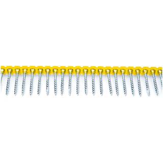 FAST spånpladeskrue på bånd til gulvspånplader, elforzinket, 4,2 x 45 mm - 1000 stk.