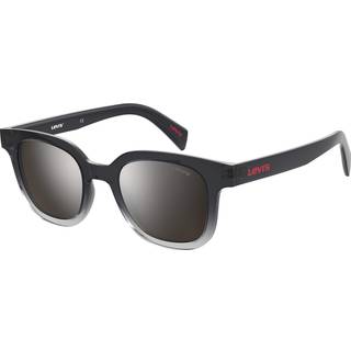 Levi&#39;s LV 1010/S KB7/T4 48 Solbriller Mænd Grå - Transparent Dark Grey - 48mm