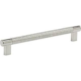 Amerock | Kitchen Cabinet Pull | Poleret nikkel | 8 in (203 mm) center-til-centre | Bronx | 1 pakke | Møbler hardware | Skabshåndtag | Badeværels