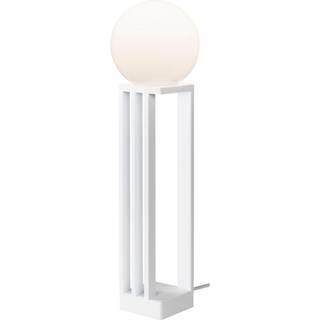 Örsjö Belysning Libreria bordlampe hvid struktur, opalhvidt glas