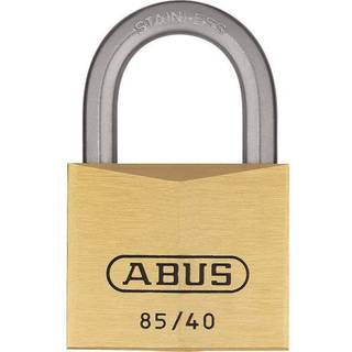 Hængelås ABUS 85IB/30, med bøjle i rustfrit stål, Ø5 mm, messing