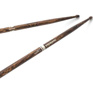 Promark Rebound 7a Fire Grain Hickory Drumsticks Acorn Wood Tip Et par