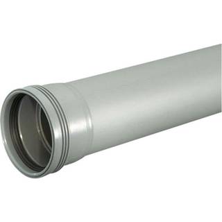 Wavin Pp 75X1500Mm Rør M/Mf Grå