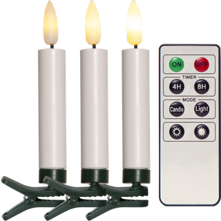 Star Trading - Christmas Tree Lighting Flamm - LED - 10 lyskilder - 3,5 cm