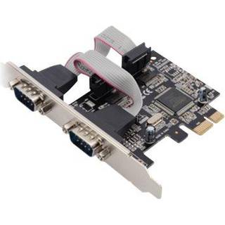 MicroConnect 2 Port Serial PCIe card