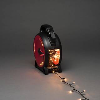 Konstsmide Christmas LED lyskæde Micro varm hvid 200-flamme 13,93m, Plast