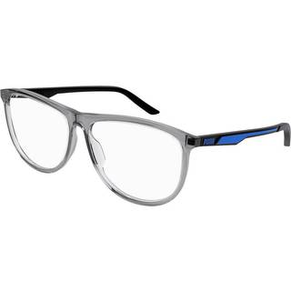 Puma PU0388O 004 60 Briller Mænd Krystalklar - Transparent Grey - 60mm