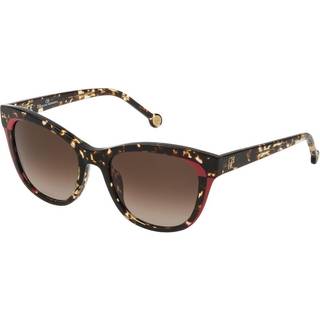 Carolina Herrera SHE787 0780 52 Solbriller Kvinder Tortoiseshell - Tortoiseshell - 52mm