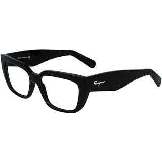 Ferragamo Unisex SF2905 001 Optiske stel Plast Sort Firkantet