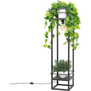 Industriel gulvlampe sort - Cage Rack