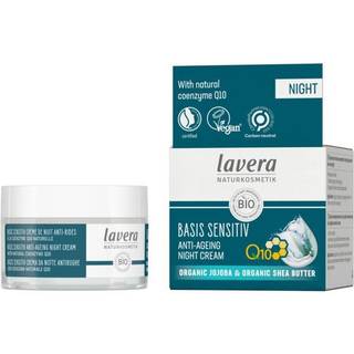 Lavera Basis Sensitiv Anti-Age Night Cream Q10 - 50 ml
