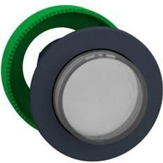 Schneider Lampetryk flush f/led hvid ophøjet