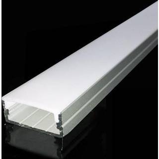 DEVELTRON Alu profil 12, med opal cover - 2,5 m