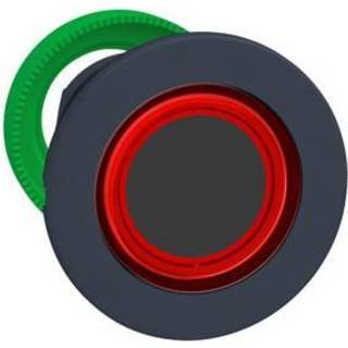 Schneider Lampetryk flush f/led rød ring