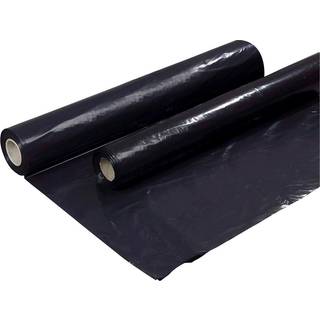 Afdækningsplastik 2x50 meter 0,07mm PE sort