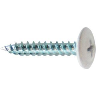 Grabber G32VITC Montageskrue Hvid, pakke med 100 4,2 x 25 mm