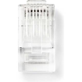 RJ45 Modularstik til Solid Cat 5 UTP kabel - 10 stk.