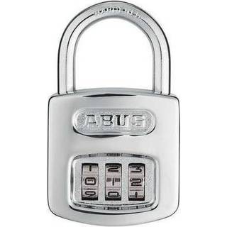Abus 160/40 C 160 All Weather Resetableable Chrome Combination Painlock 3 Dial