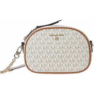 MK Jet Set Small Logo Convertible Camera Bag - Natural - Michael Kors - ONE SIZE