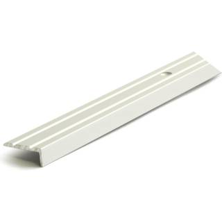 Habo A31 trappekantliste med skruehuller, 1000 mm, aluminium