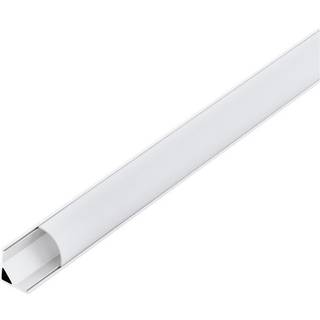EGLO CORNER PROFILE 1 til stripes, 1m, hvid
