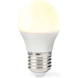 Nedis Frostet LED-pære varm hvid E27, G45, 4,9W, 470lm, 2700K