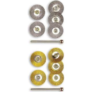 Proxxon stålbørster 22 mm, 5 stk. - 28952