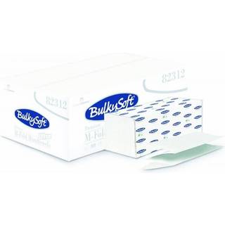 Bulky Soft papirhåndklæde 2-lags 32cm M-Fold 3125ark pr karton hvid